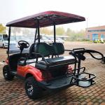 Outdoor 4 Seater Golf Cart Dealers Electric Vehicle 25km/H-40km/h