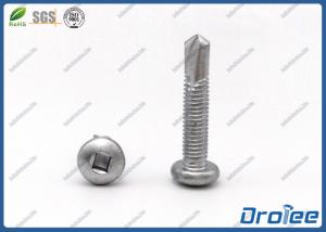 China Ruspert Stainless 410 Square Drive Pan Head Self Drilling Machine Screws on sale