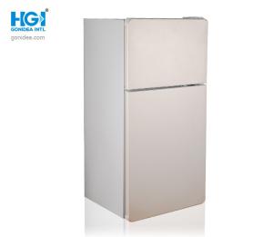 Quality 50Hz 70L Silver Mini Top Mounted Freezer Antibacterial 2.5 Cubic Feet Refrigerator wholesale