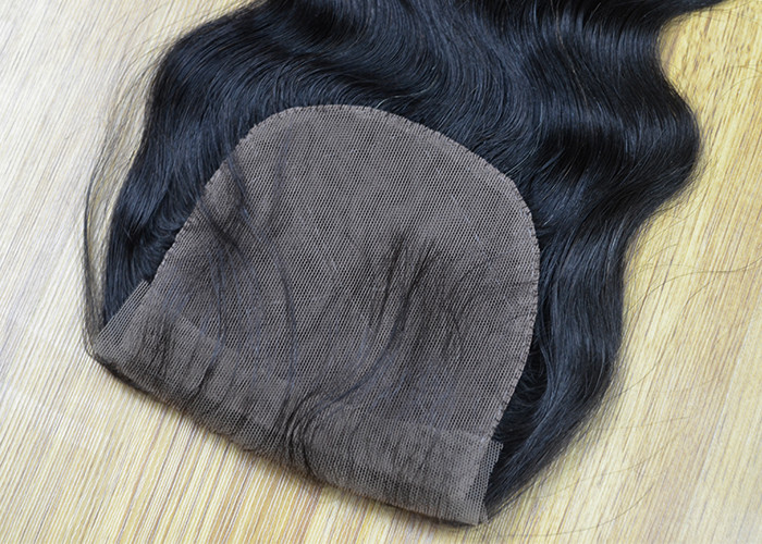 Silk Base 100% Virgin Lace Top Closure Body Wave Without Processing