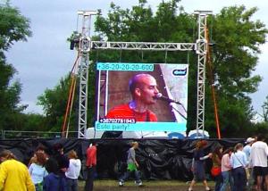 Quality Corrosion Proof P6 Outdoor Video Screen Rental For Stage Performance wholesale