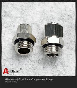 Quality Straight Stainless Steel Quick Connect Air Fittings G1/4-8mm wholesale