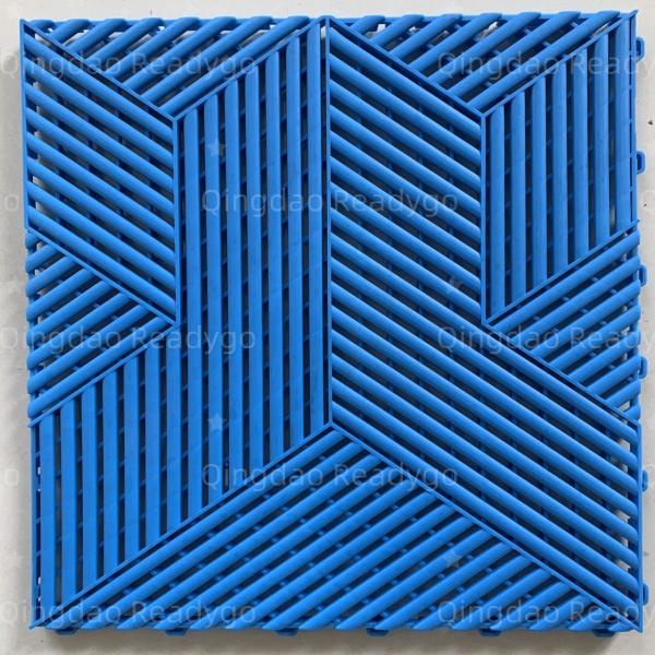 Manufacture auto detailing shop car workshop interlocking plastic garage floor