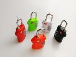 Logo Printed TSA Travel Locks / 3 Digit Combination Lock Free Sample