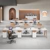Buy cheap Wooden 2 4 6 Seat Cubicles Desk Workstation Office Furniture Modular Office Desk from wholesalers