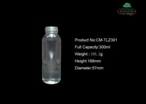 Quality 300ml clear green Glass milk bottle wholesale