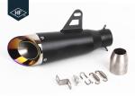 Silencer Kit Honda Motorcycle Muffler , 36mm 51mm Motorbike Slip On Mufflers