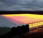 Customized Request Origin Double Arch Beam Greenhouse for Vegetables 20GP/40GP