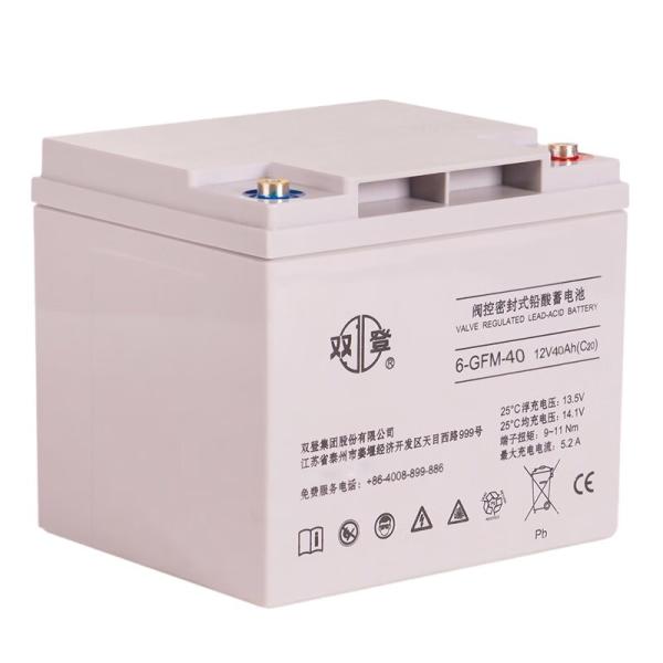 High Capacity 12V40Ah Shuangdeng 6-GFM-40 Lead Acid Battery for UPS and Power