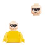 Compatible with legoinglys military soldier army swat team expression face heads