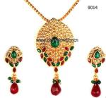 2012 Bridal fashion jewelry kundan set with mei red