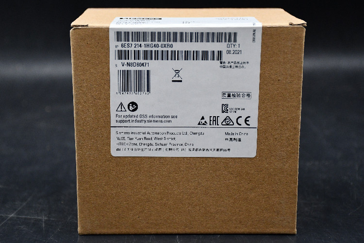 Siemens S7-1200 PLC CPU - 14 (Digital Input, 2 switch as Analogue Input) Inputs, 10 (Digital Output, Relay Output)