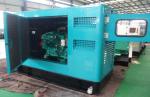 3 Phase Silent 100kw Cummins Diesel Generator 125kva With Electric Motor