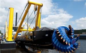 Quality KEDA Hydraulic Sand Cutter Suction Dredger Driver Dredger 6inch 8inch For River Dredging wholesale