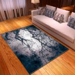Marble living room carpet, bedroom, dining room floor mat size can be customized