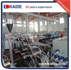Quality 30m/min PPR/PPRC water pipe extruding equipment KAIDE wholesale