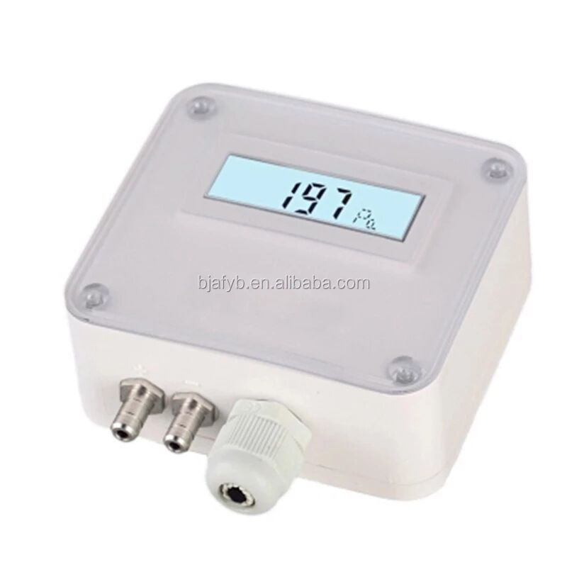 Digital Air Differential Pressure Transmitter Sensor 4-20mA for Wind Velocity Measurement