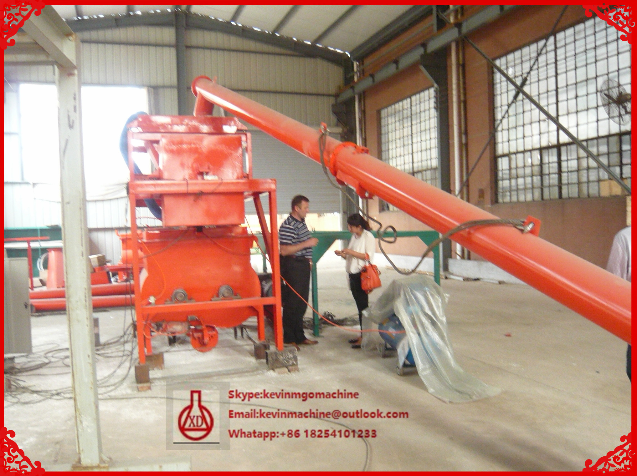 Roof Sheet Forming Machine , Mgo Hollow Sandwich Wall Panel Manufacturing Equipment