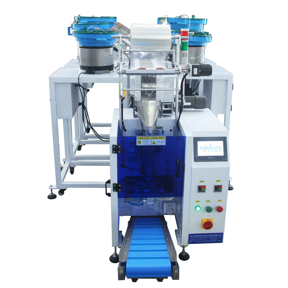 Automatic Screw Counting Packing Machine Furniture Part Nut Bolt Nail Fastener Screw Packing Machine