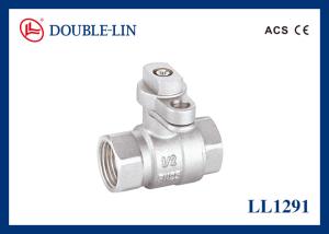 Quality Female X Female 25 Bar Brass Ball Valve With Lockable Handle wholesale
