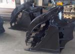 CAT312 Excavator Bucket Grab BSP 3/4" Hose Fittings Easy Operation Strict