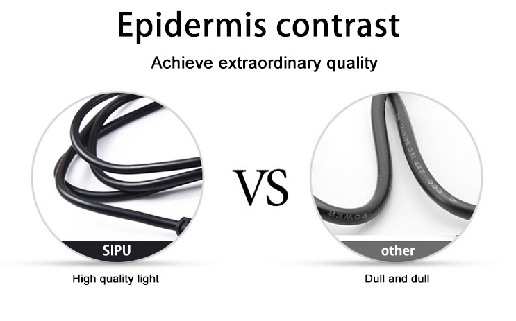 SIPU Durable UK 3 Pin Power Cable Home Appliance Power Cord 1mtrs