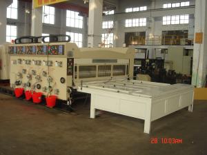 Quality Semi Automatic Cartoning Machine For Corrugated Paper , Printing Slotting Machine wholesale