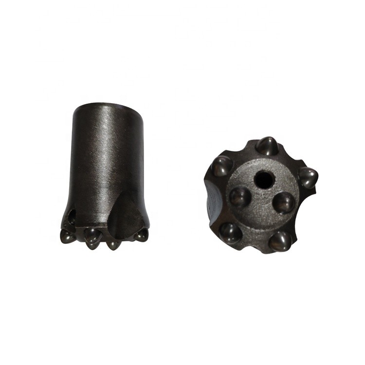 32/34/36/38/40 7 Button Cone Rock Drill Button Bits For Hard Rock Drilling