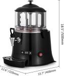 Hot Drink Chocolate Beverage Dispenser Machines 50 Degree LED Display