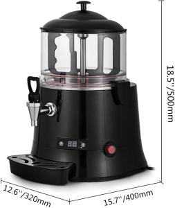 Quality Hot Drink Chocolate Beverage Dispenser Machines 50 Degree LED Display wholesale