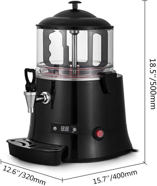 Hot Drink Chocolate Beverage Dispenser Machines 50 Degree LED Display
