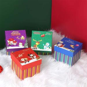 Quality Christmas Eve Apple Custom Paper Packaging Box Candy Paper Bag Cookies Box Packaging wholesale
