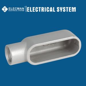 Quality 1/2&quot; - 1&quot; IMC Rigid Electrical Condulets Conduit Outlet Body E Type Form 7 Gray Iron wholesale