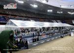 Waterproof Sports Events 15m Clear Double Layer Tent