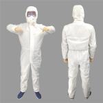 Safety Disposable Protective Clothing , Full Body Protection Suit Anti Vuris