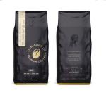 Smell proof food grade coffee bags flat bottom stand up zipper pouch with valve