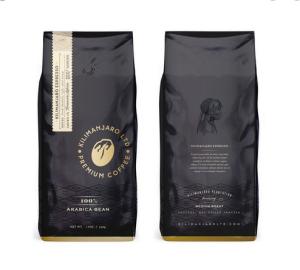 Quality Printing logo self heat sealing flat aluminum foil food storage coffee bag wholesale