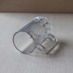 Shatterproof Plastic Beer Glasses With Handle 12oz Plastic Beer Stein Unbreakabl