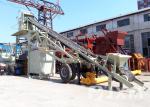 Automatic Mobile Concrete Batching Plant 25m³/H Mobile Cement Plant