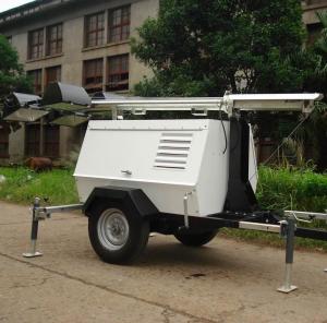 Quality 5kva to 20kva mobile trailer construction light tower generator wholesale