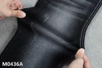 Black Color Sanforizing 10OZ Stretch Denim Fabric For Jeans