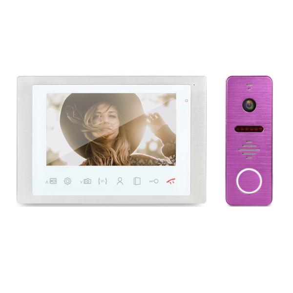 Residential intercom doorbell camera entry phone system home monitoring door