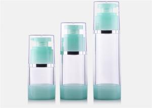 Quality 50ml Fresh Color Airless Pump Jars , Round AS Airless Pump Bottles wholesale