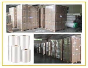 Quality SGS Gloss Lamination Film 20mic Plastic EVA Coated Hot Thermal Lamination Film wholesale