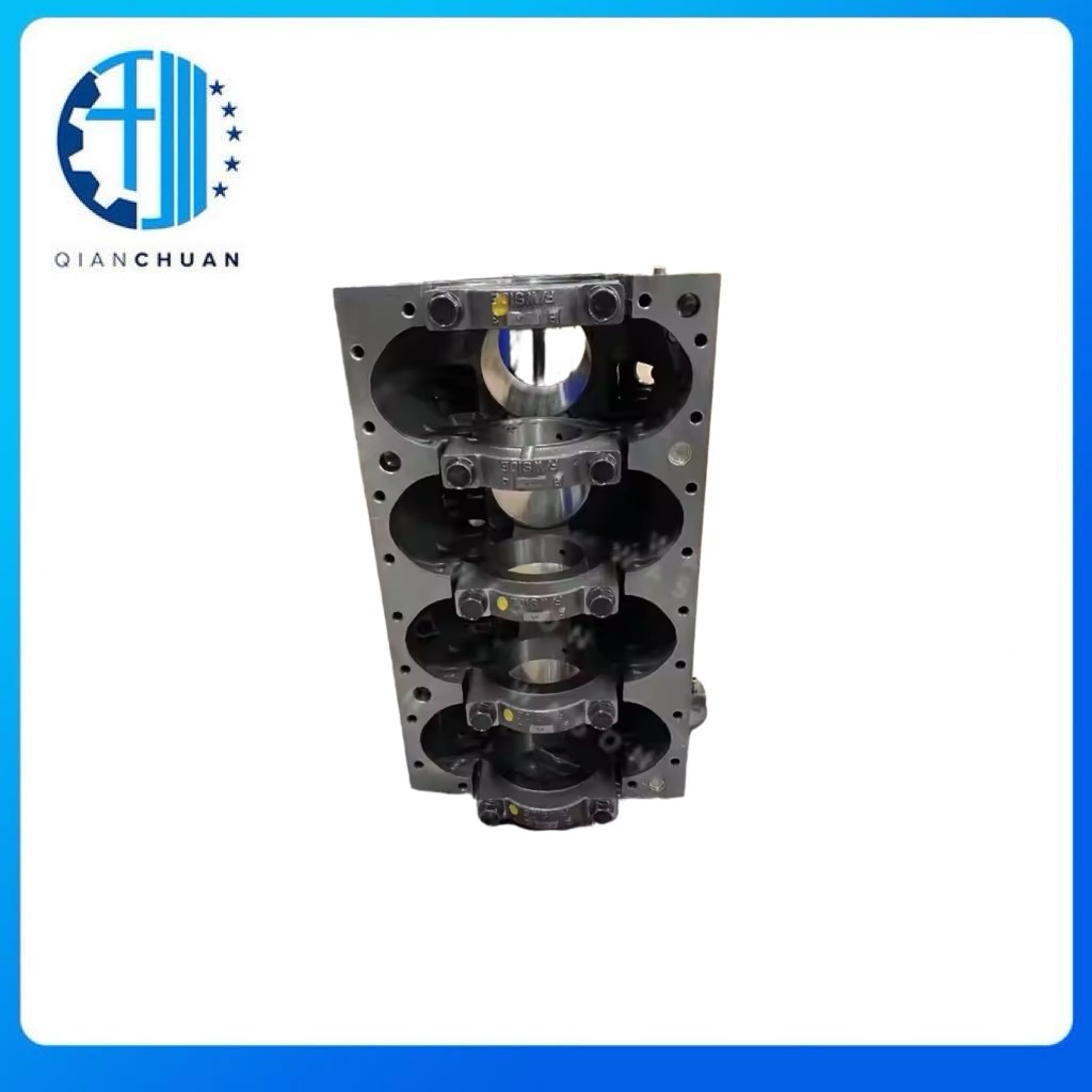 1G381-01014 Cylinder Block For V3800T Kubota Excavator Engine Spare Parts