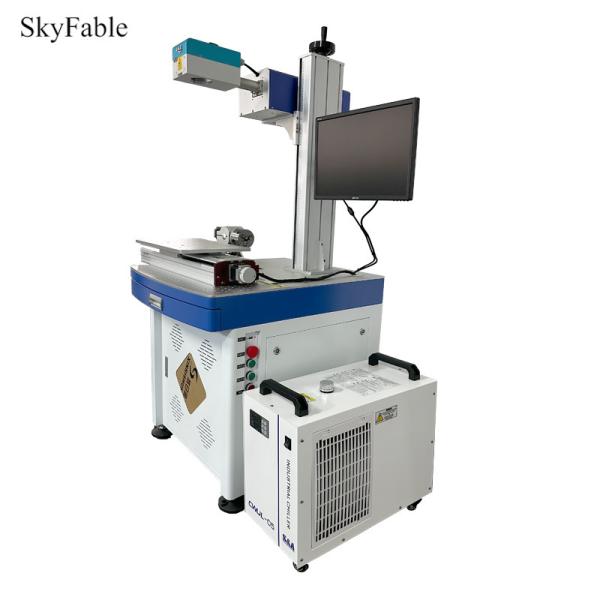 Single Phase 3D Fiber Laser Engraver 110V 220V 50 - 60Hz Input Laser Marking