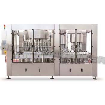 50ml 100ml mini liquor glass bottles filling capping machine labeling machine