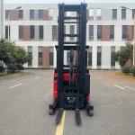 Full Electric Reach Forklift Truck 1.5t 3m Steering Wheel Cds 1530 Battery Reach