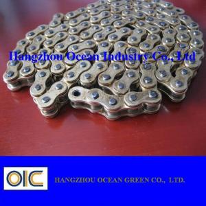 Quality 5/8 Pitch Black Motorcycle Chain with 10.16 Mm Roller Diameter wholesale