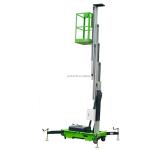Portable 130kg 6m Aerial Work Platform Lift Hydraulic Aluminum Alloy Electric